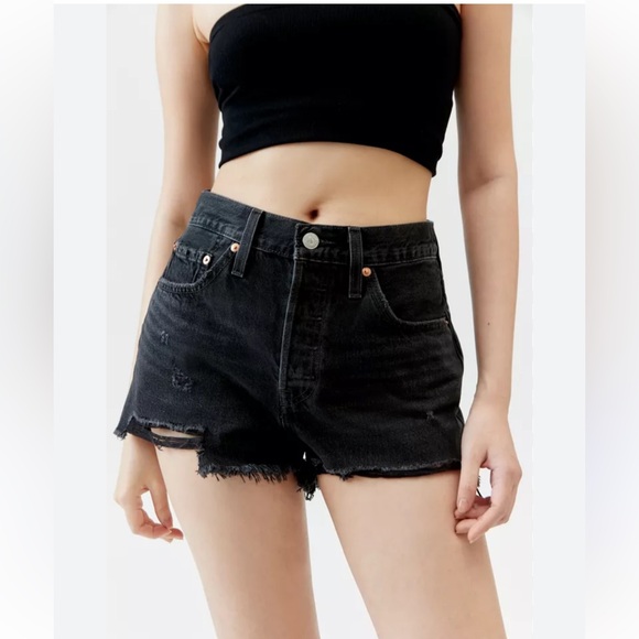 Levi’s® 501 Original Cutoff Denim Short - Picture 1 of 12